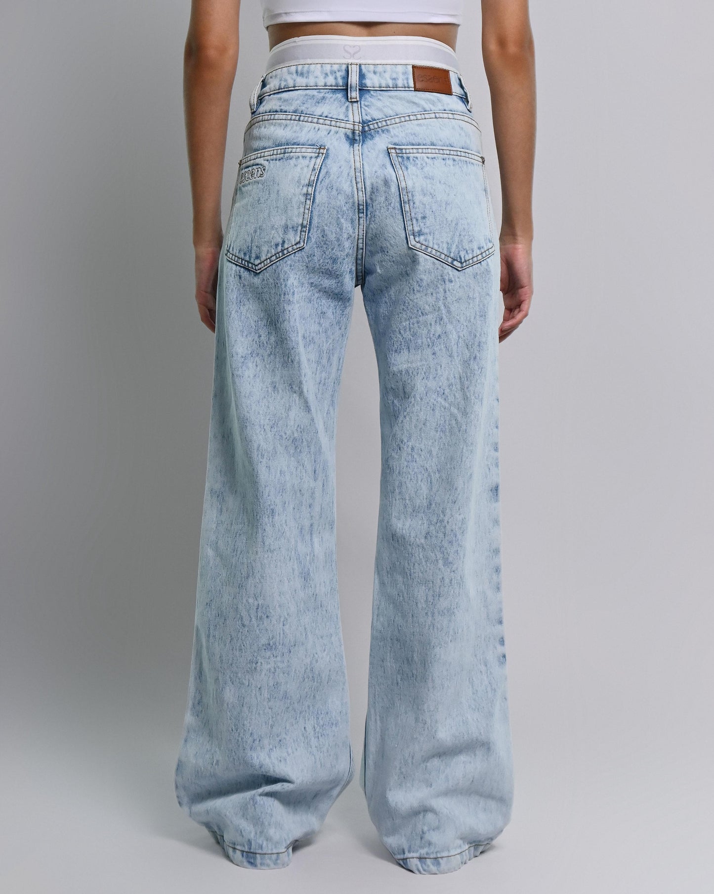 Waist Band Jeans