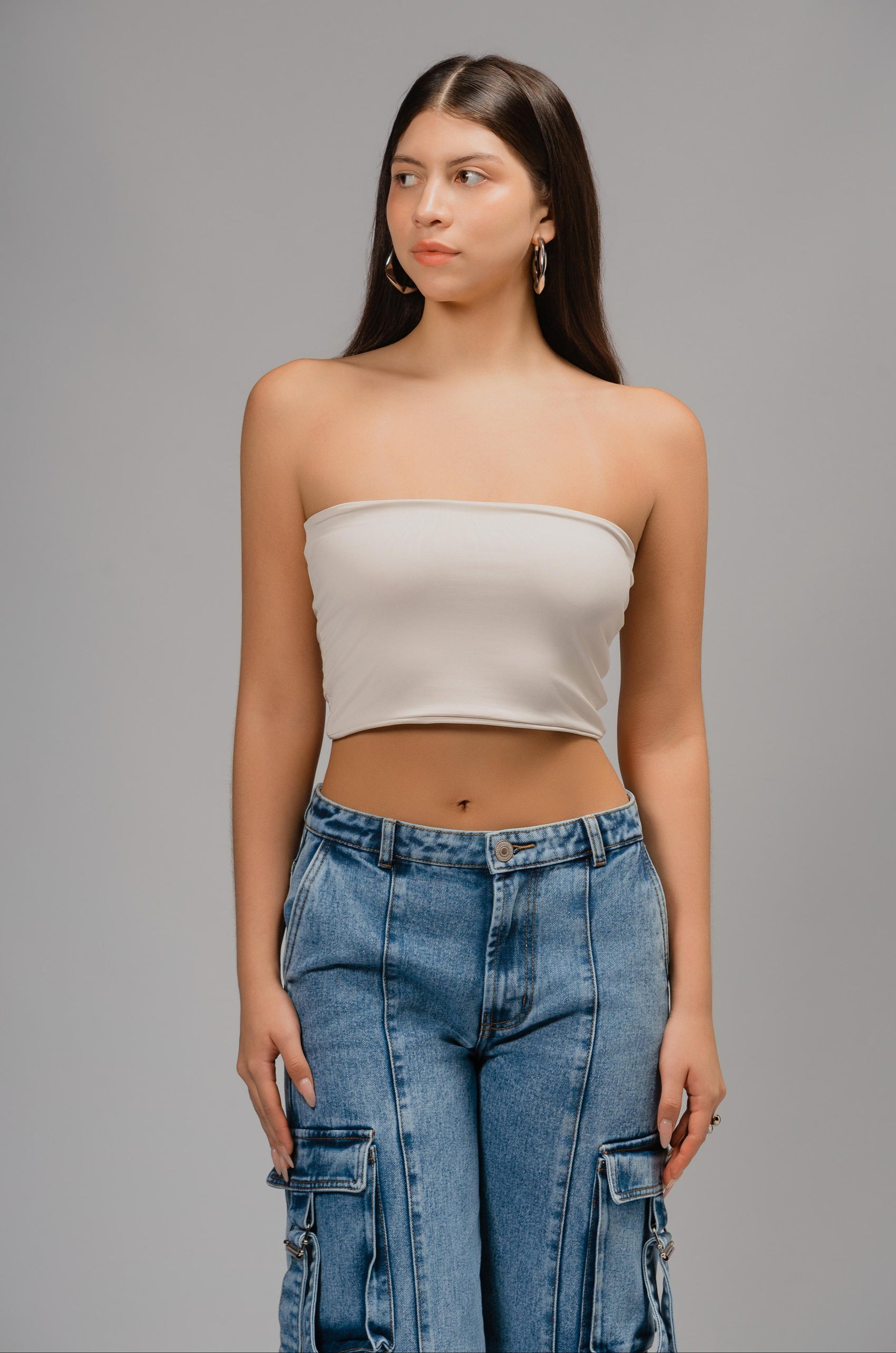 STRAPLESS MINI TOP