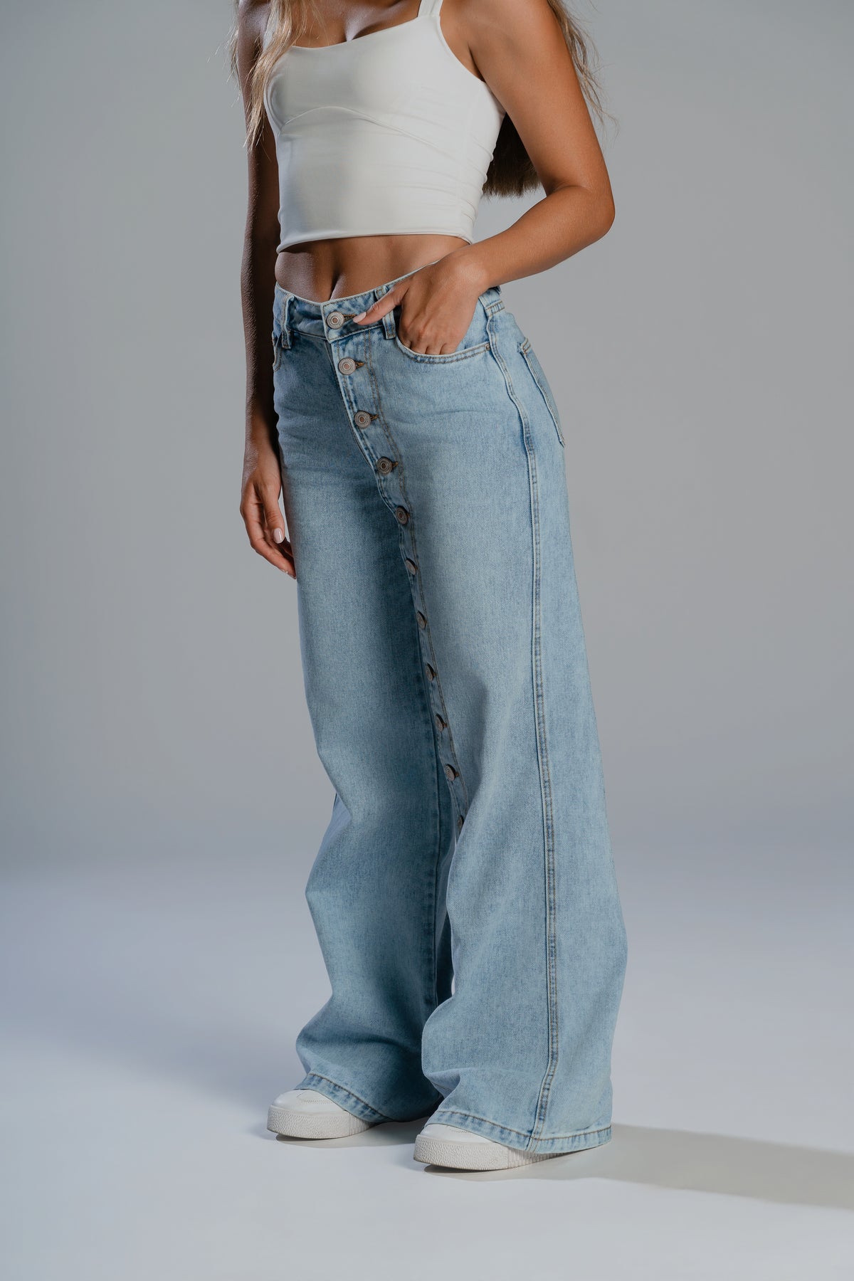 ALL BUTTONS JEAN