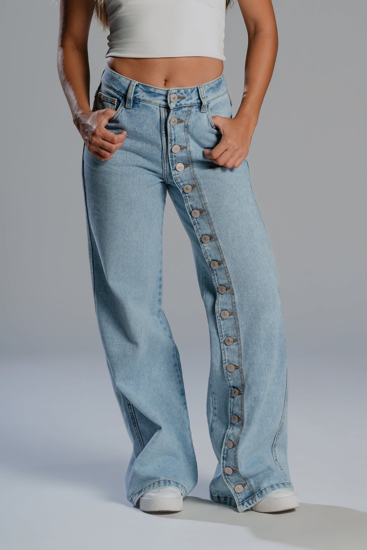 ALL BUTTONS JEAN