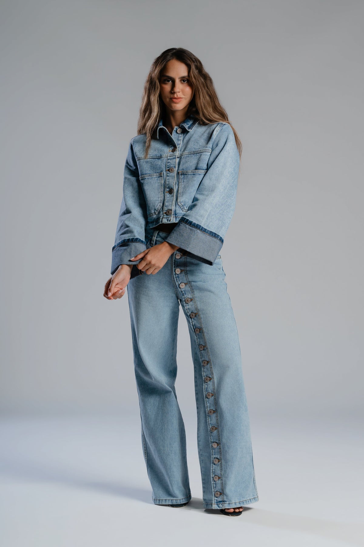 ALL BUTTONS JEAN