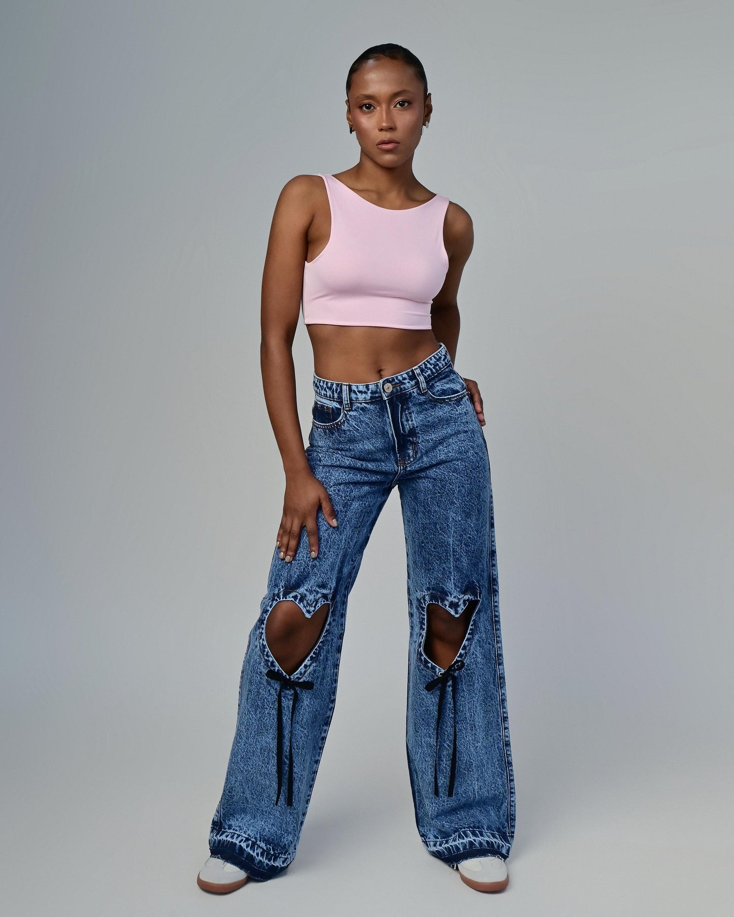 HEART CUT OUT JEAN