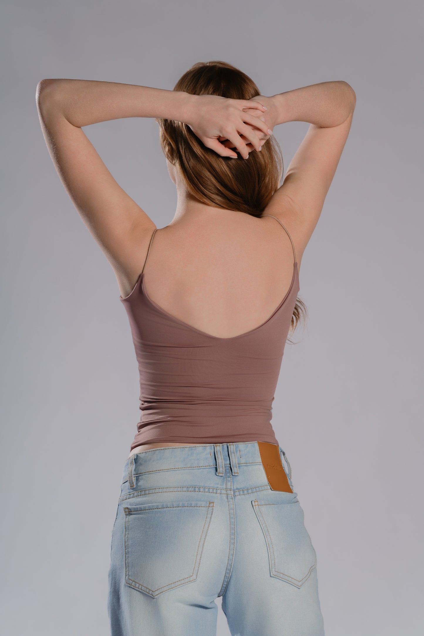 STRAPPY V-NECK TOP