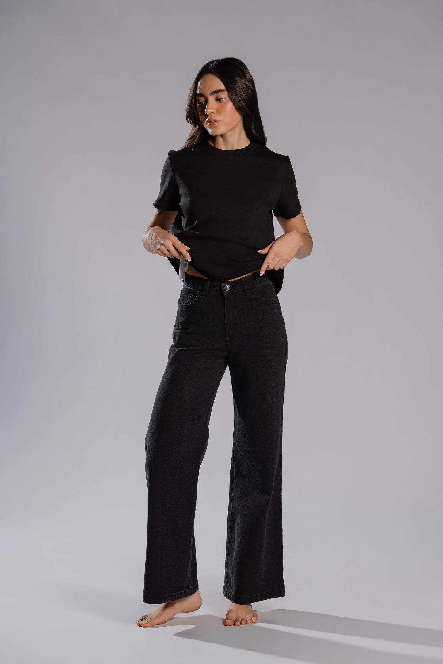 WIDE LEG JEAN